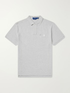 Polo Ralph Lauren - Logo-Embroidered Cotton-Piqué Polo Shirt - Gray