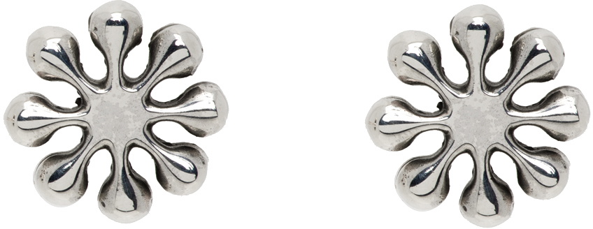 MAPLE Silver Orbit Earrings