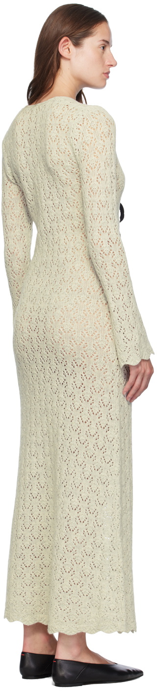 The Garment Off-White Canada Crochet Midi Dress