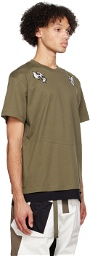 ACRONYM Khaki Layered T-Shirt