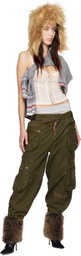 Dsquared2 Khaki Lost Pocket Cargo Pants