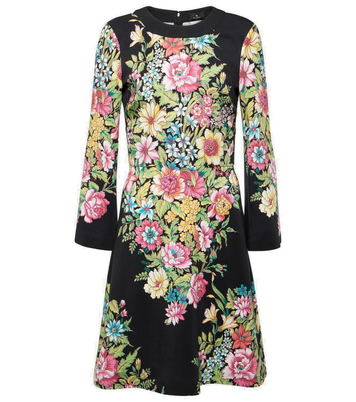 Photo: Etro Floral minidress