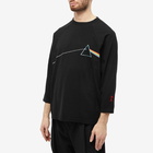 Undercover Men's Long Sleeve Pink Floyd T-Shirt in Black