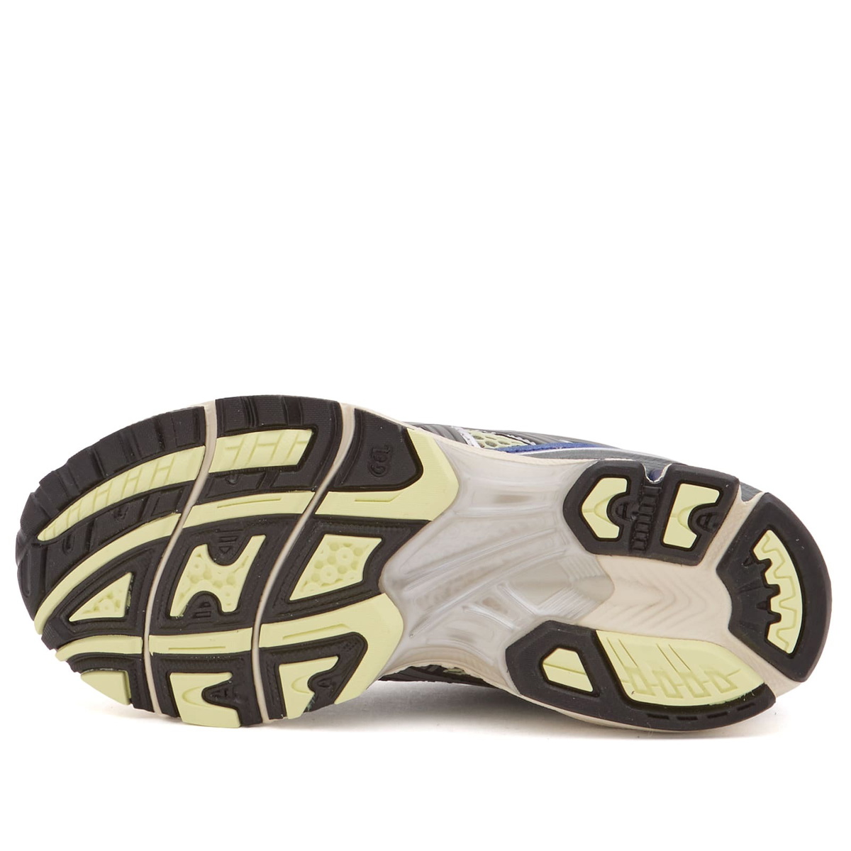 Asics GEL-Kayano 14 Sneaker in Soft Yellow/Asics Blue