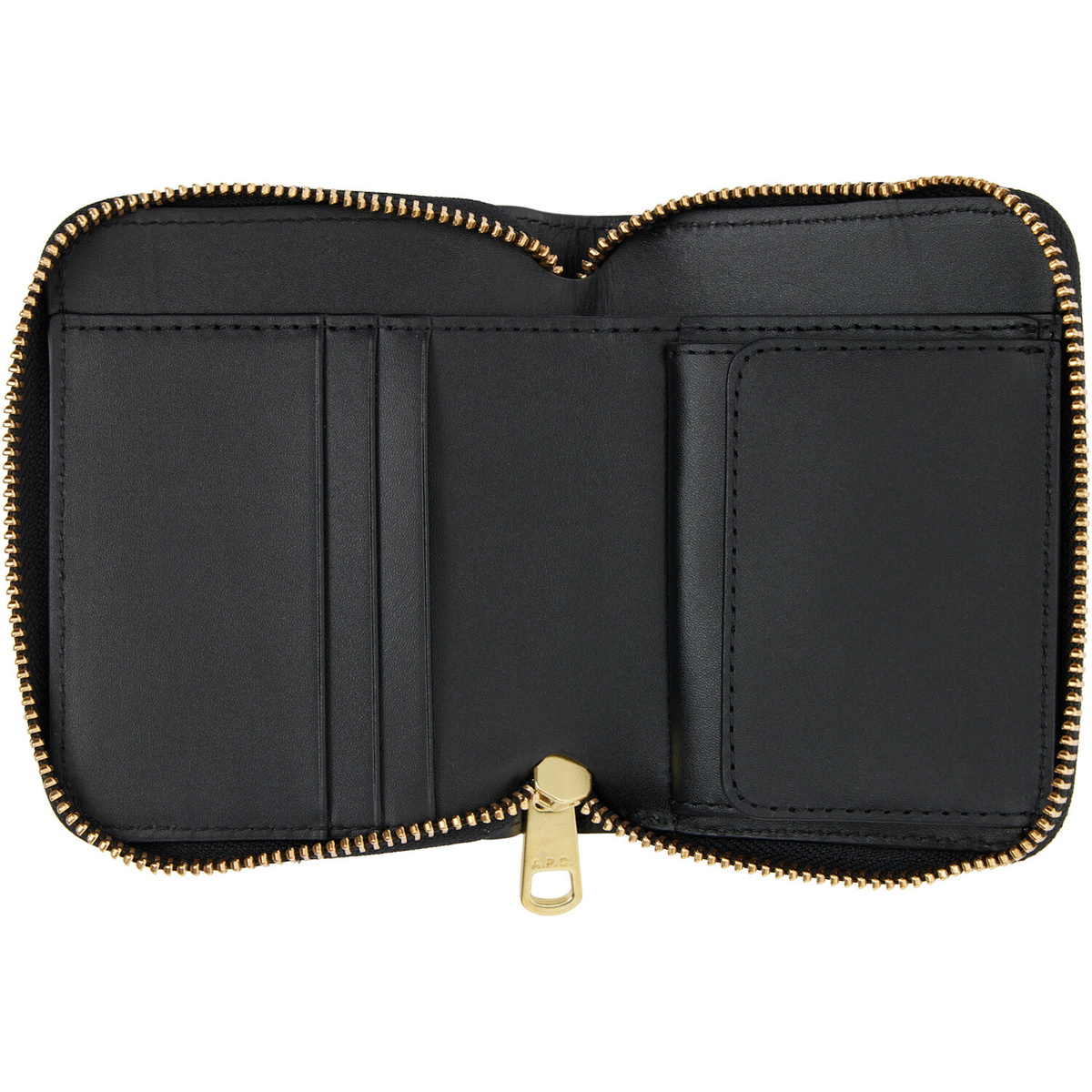 A.P.C. Black Chelsea Zip Wallet