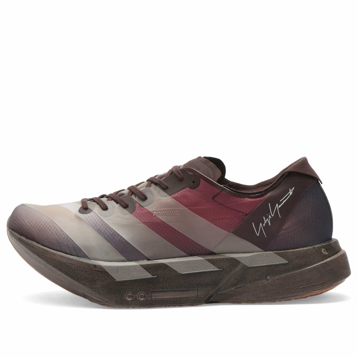 Photo: Y-3 Men's Adios Pro 4 Sneaker in Ngtred/Warcla/Actmar
