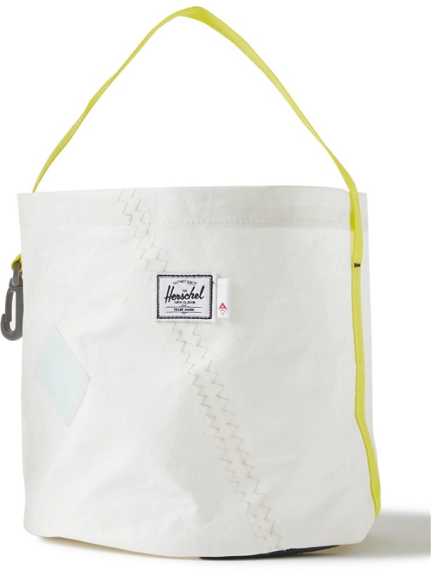 Photo: HERSCHEL SUPPLY CO - Re-Sail Patchwork Recycled Shell Tote Bag