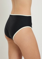 Solaqua High-waist Bikini Briefs Black