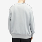 Comme des Garçons Homme Men's CdGH Embroidered Sweatshirt in Blue/Grey
