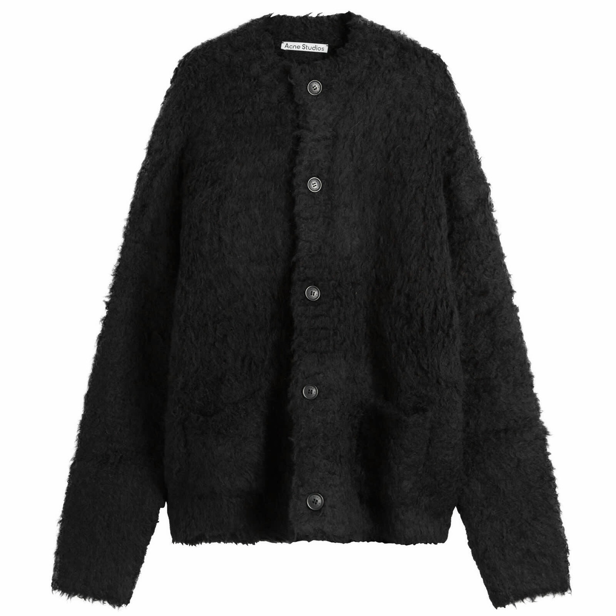 Acne Studios - Cardigan v-neckline - Black