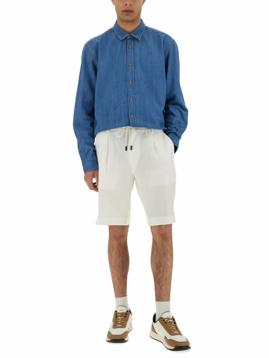 hugo boss dress shorts Buy Men's Shorts Hugo Boss Linen Holiday Online