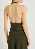 Ronny Kobo Alesis Woven top Green