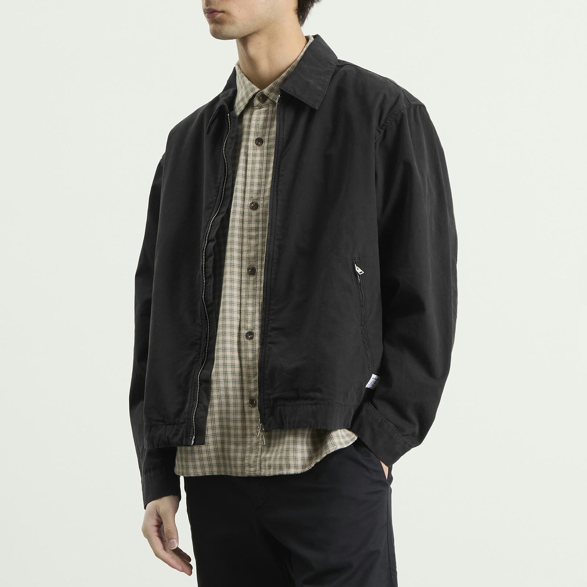 Norse Projects Men's Raabjerg Canvas Jacket in Black