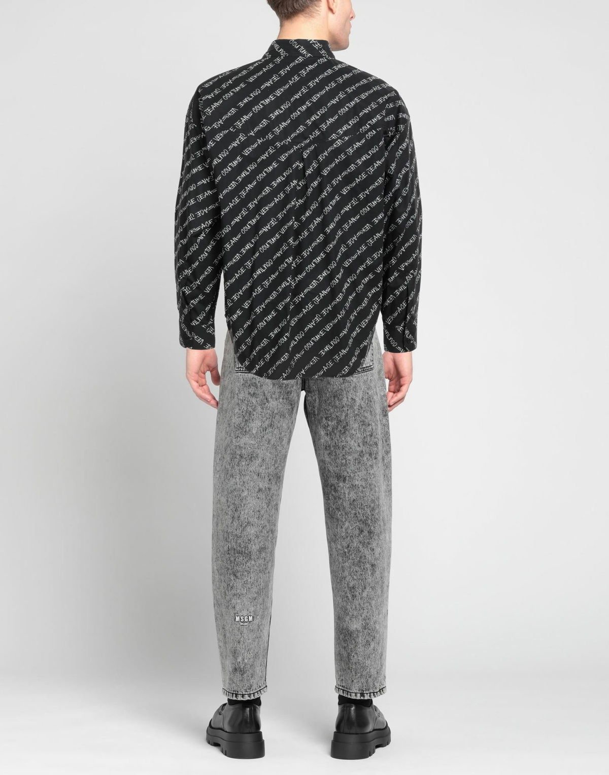 Versace Jeans Couture Mens Shirt in Black