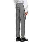 Boss Grey Pinstripe Bardon Trousers