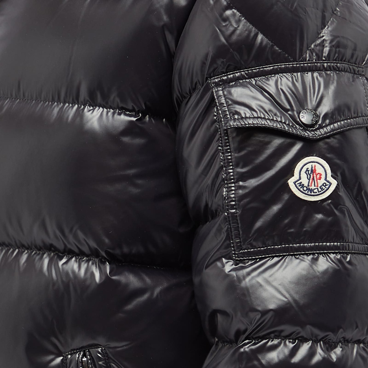 Moncler Men's Maya Down Jacket in Black Moncler