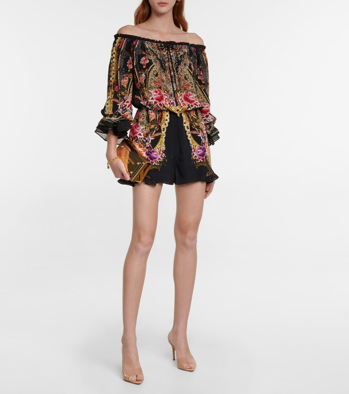 Camilla Belted Romper