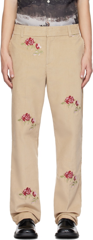 Photo: Soulland Beige Everet Trousers