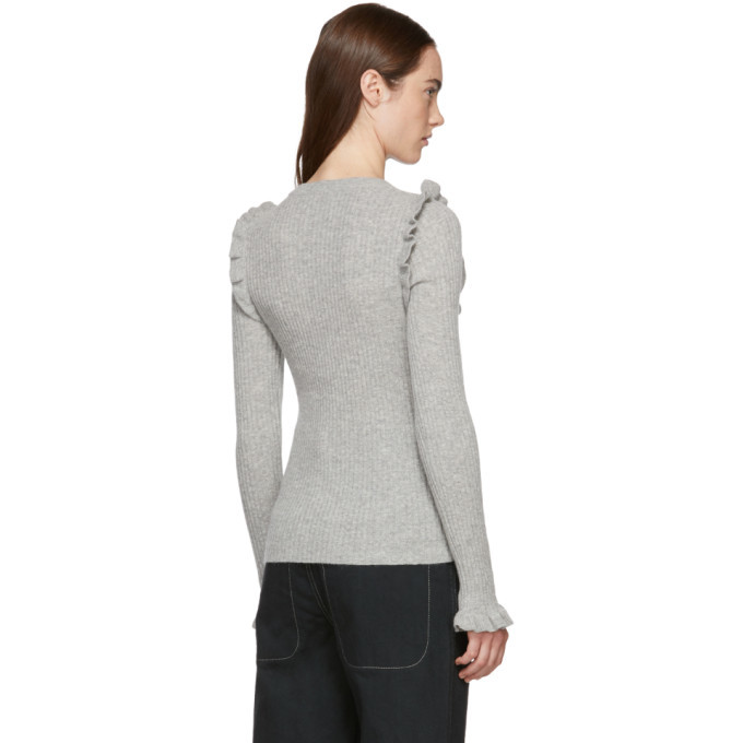 See by chloe ruffle on sale sweater