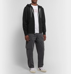 rag & bone - Loopback Cotton-Jersey Hoodie - Black