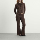 My Mum Made It Women's Lace Knit Pants in Earth