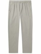 Folk - Slim-Fit Tapered Linen-Blend Trousers - Gray