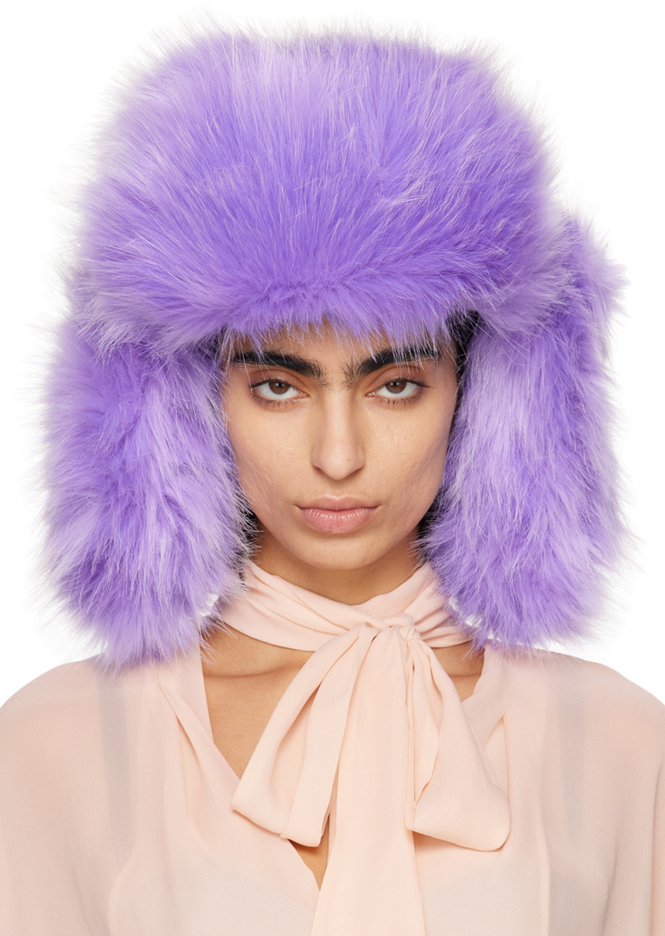 ハット Ruslan Baginskiy Fur Aviator Hat Faux-Fur Aviator Hat • Ruslan Baginskiy Hats & Accessories