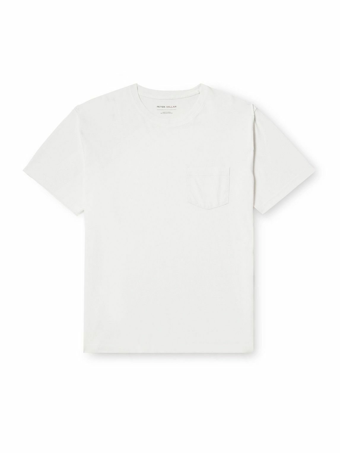 Peter Millar - Lava Wash Organic Cotton-Jersey T-Shirt - White