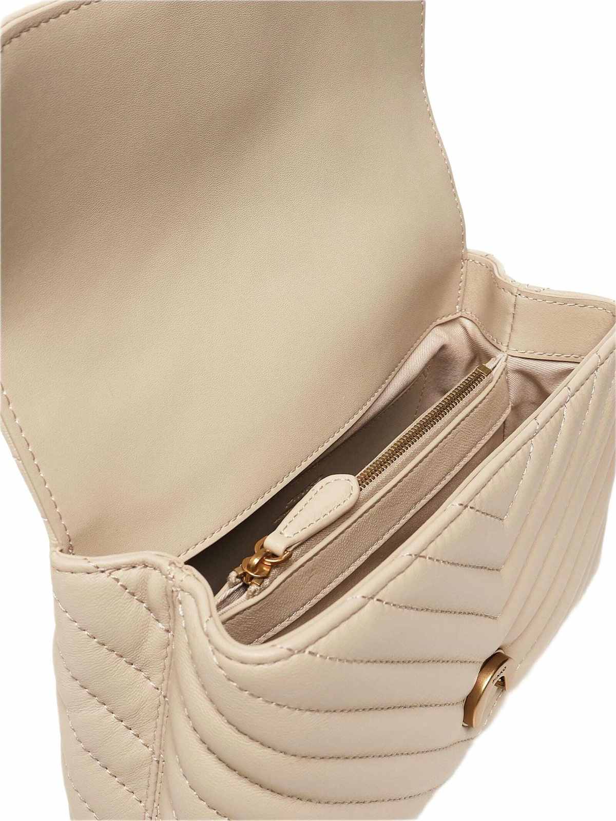 Pinko Mini Lady Love Bag Puff Chevron