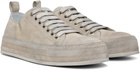 Ann Demeulemeester Gray Gert Low-Top Sneakers