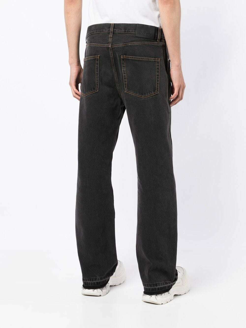 ALEXANDER MCQUEEN - Denim Cotton Jeans