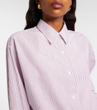Nili Lotan Yorke striped cotton shirt