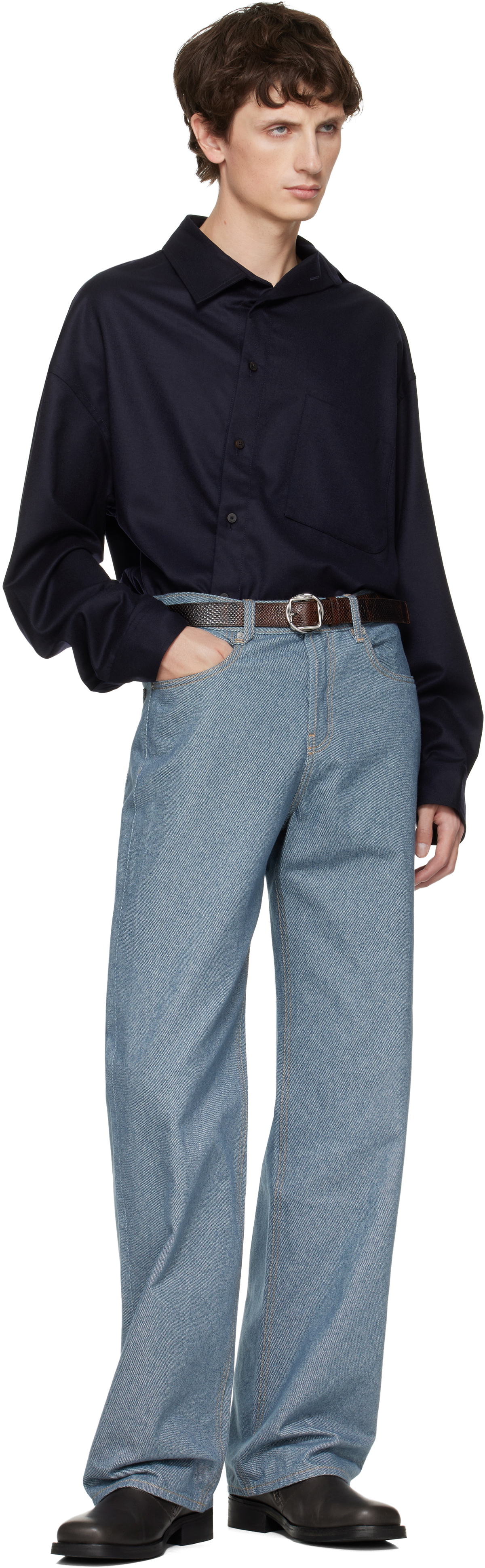 JACQUEMUS Brown 'The Salon' Belt