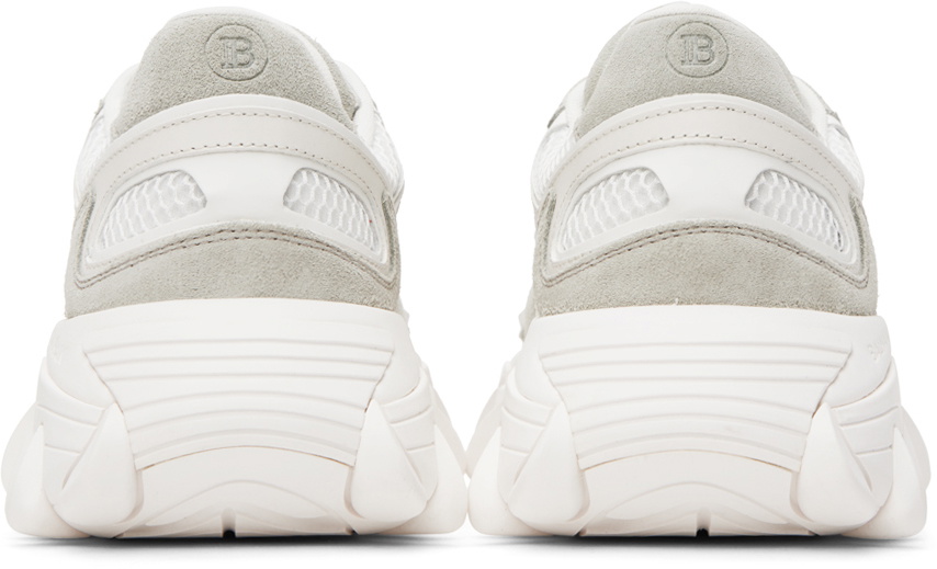 balmain white sneakers womens
