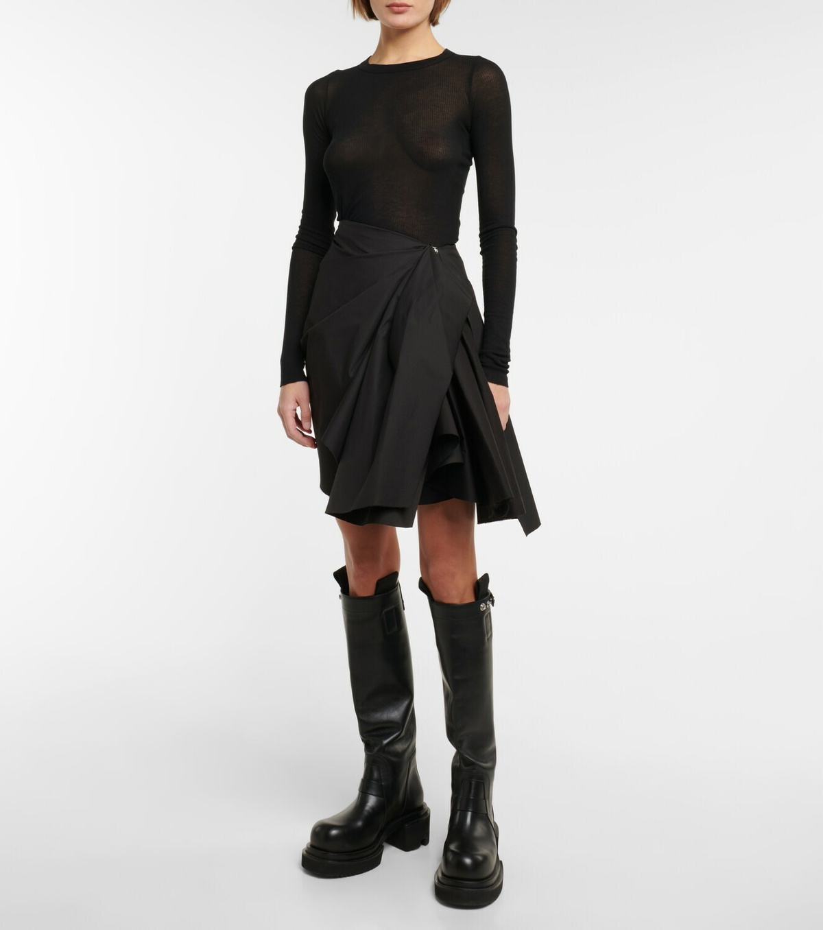 Rick Owens Ribbed-knit top
