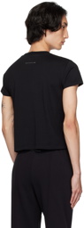 MM6 Maison Margiela Black Print T-Shirt