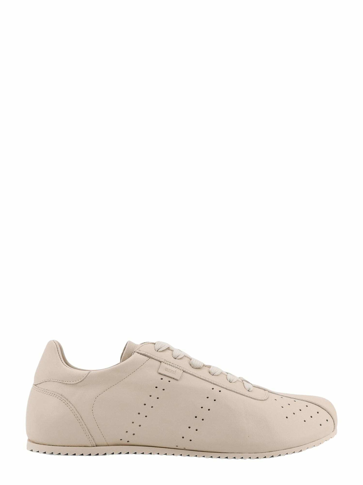 Ami Alexandre Mattiussi Leather Low-top Sneakers