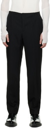 Dion Lee Black Tapered Trousers