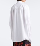 Dries Van Noten Embellished cotton shirt