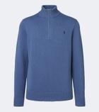 Polo Ralph Lauren Pony cotton half-zip sweater