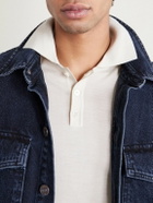 Barena - Marco Merino Wool Polo Shirt - Neutrals