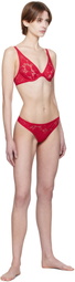 Yasmine Eslami Red Zoe Thong