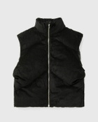 Rough. CORDUROY PUFFER VEST Black Men