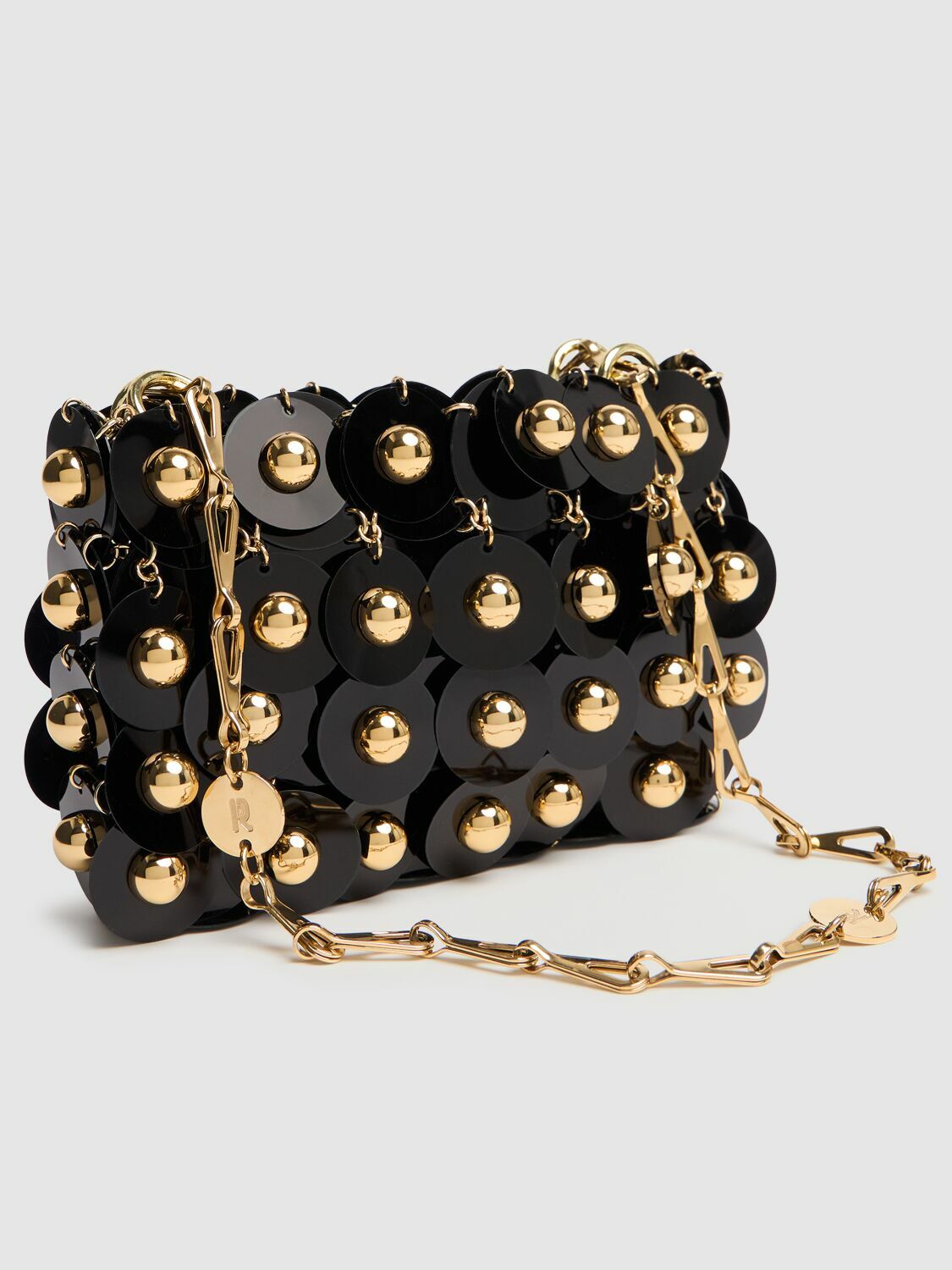 RABANNE Sac A Main Semi Sfera Studs Shoulder Bag