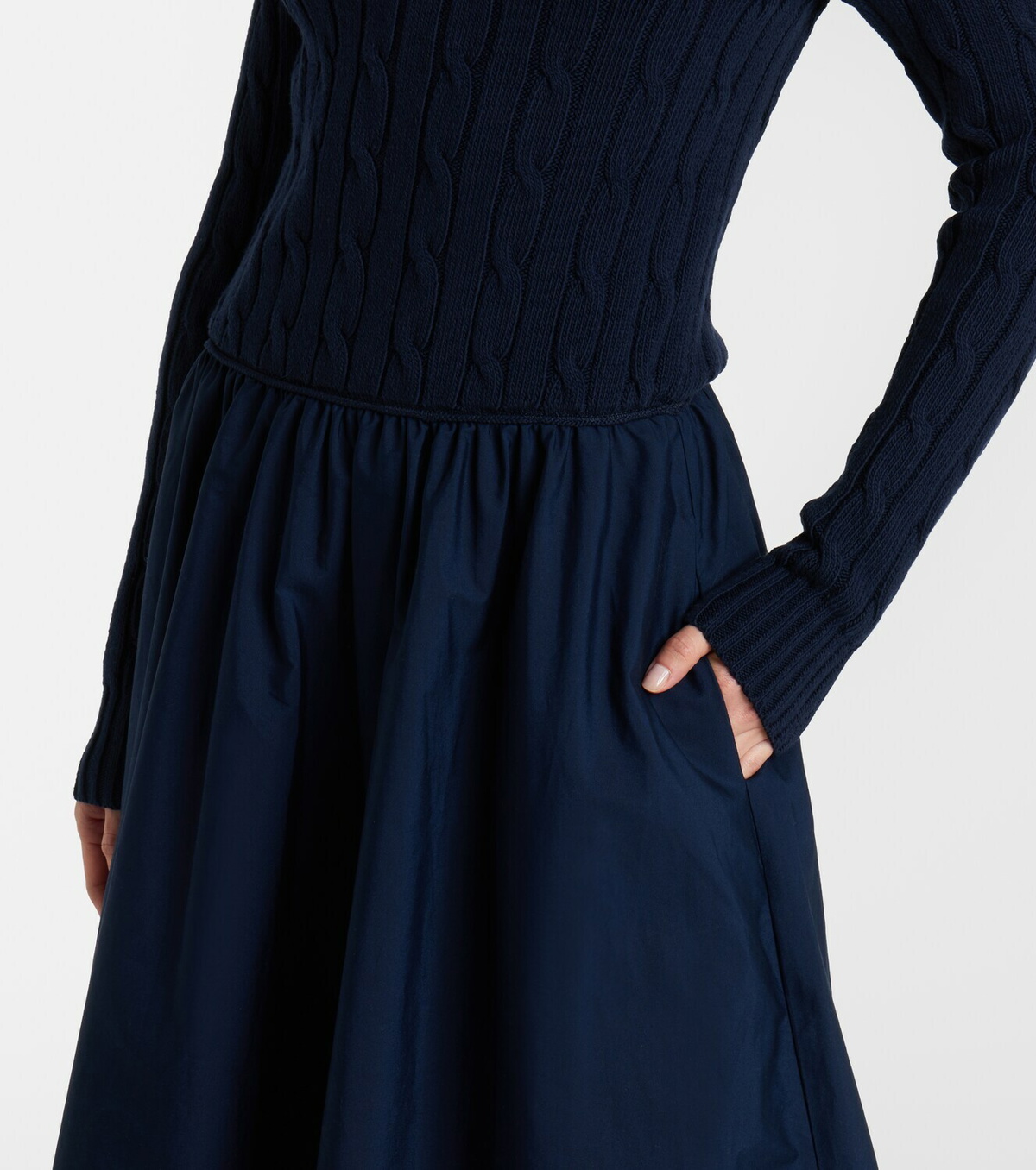Polo Ralph Lauren Cotton-blend maxi dress