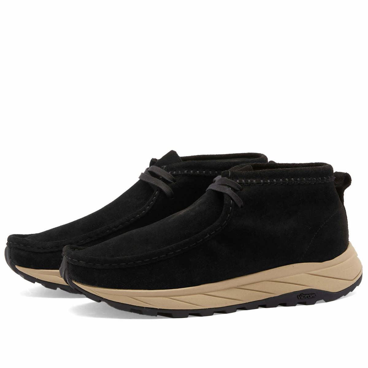 Clarks Originals Men's Wallabee Eden in Black Suede