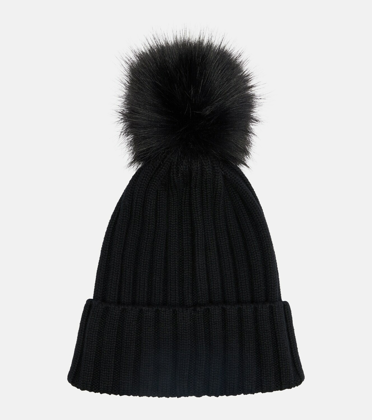 Moncler Ribbed-knit virgin wool beanie