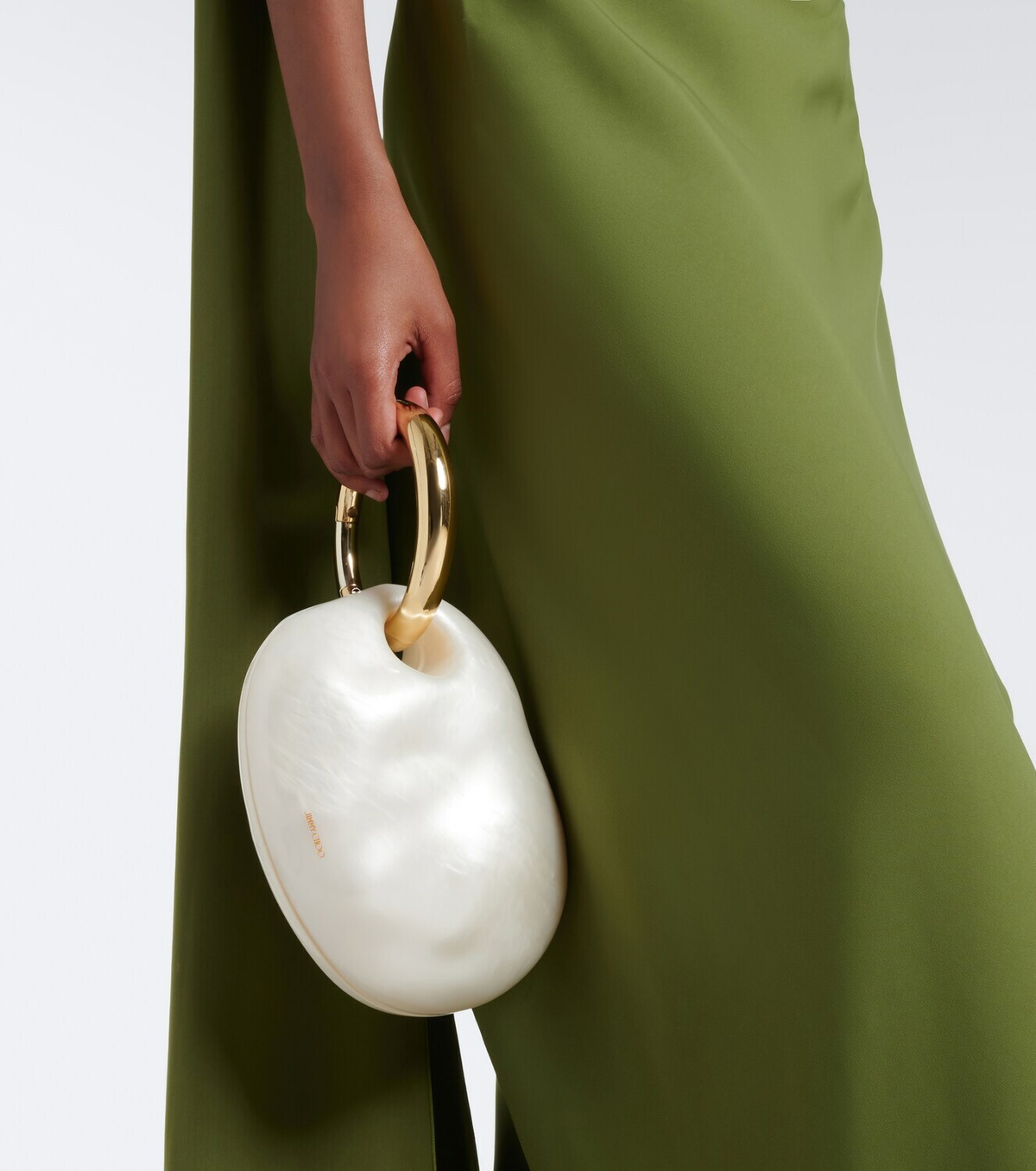 Jimmy Choo Oyster clutch