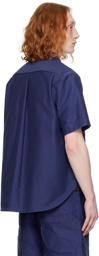 sacai Blue Patch Pocket Shirt