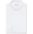 Etro - Grandad-Collar Cotton Shirt - White